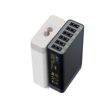 Carregador universal de venda quente do curso de USB do telefone com porto 6